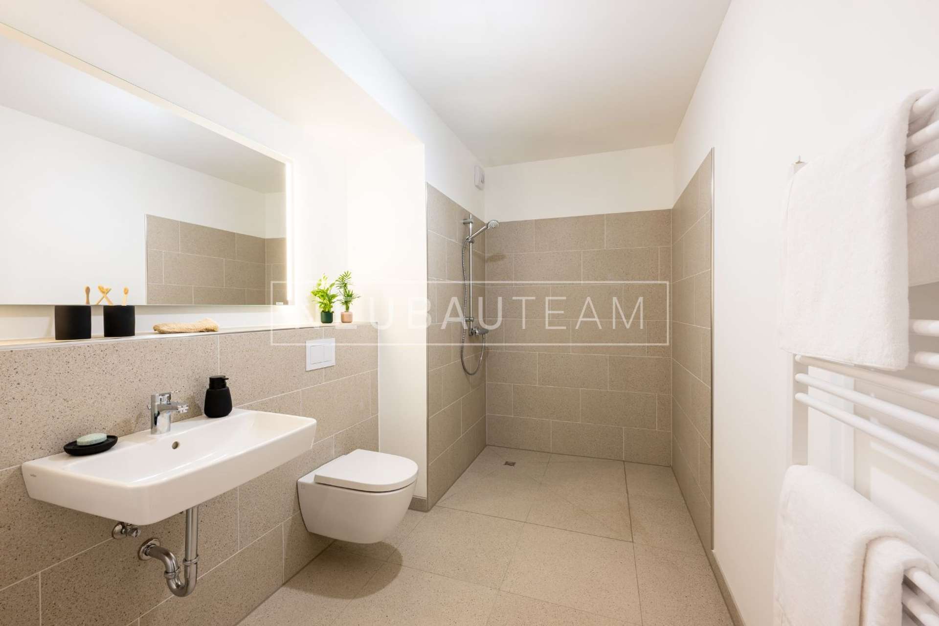 Badezimmer Musterwohnung