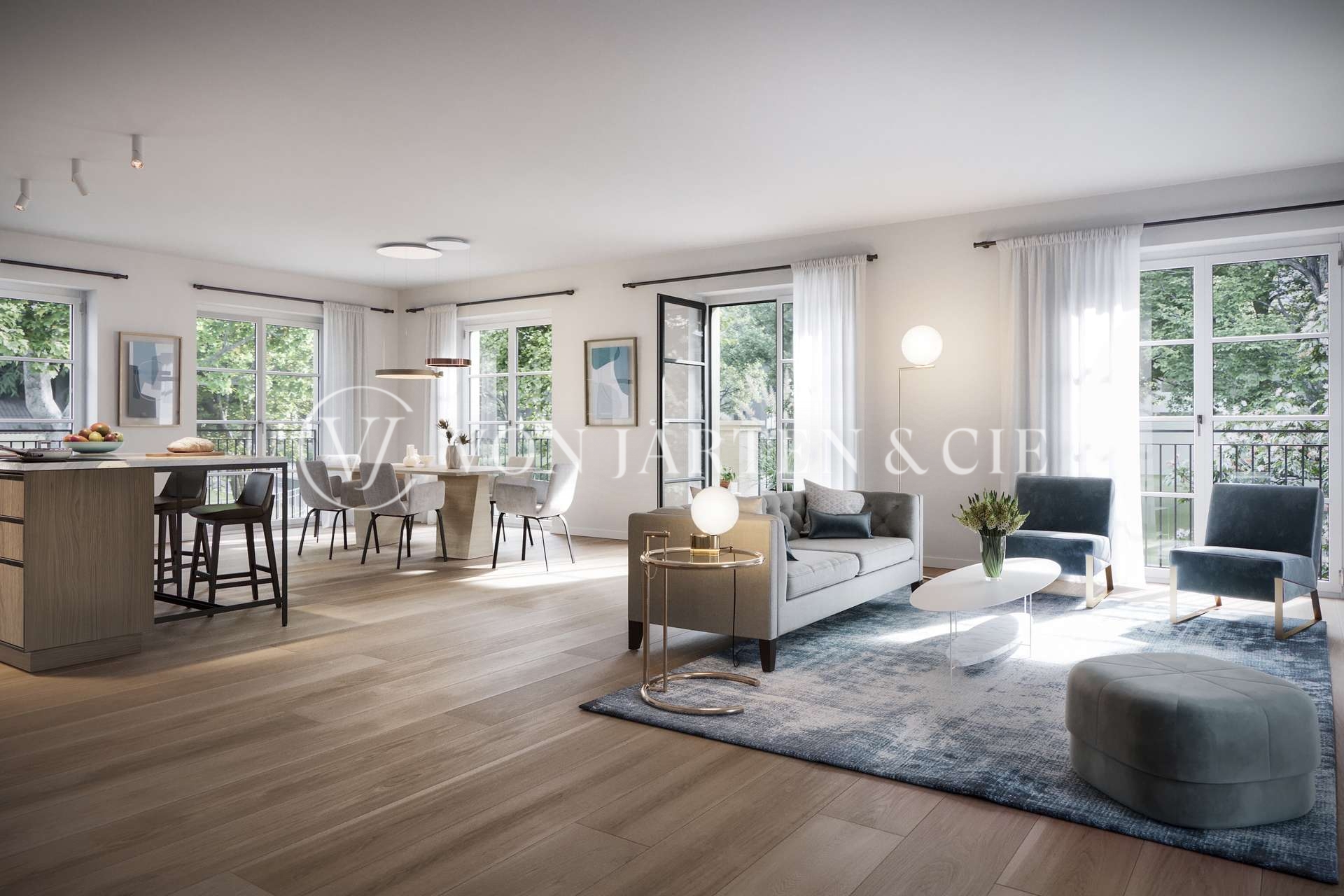Visualisierung Wohnzimmer