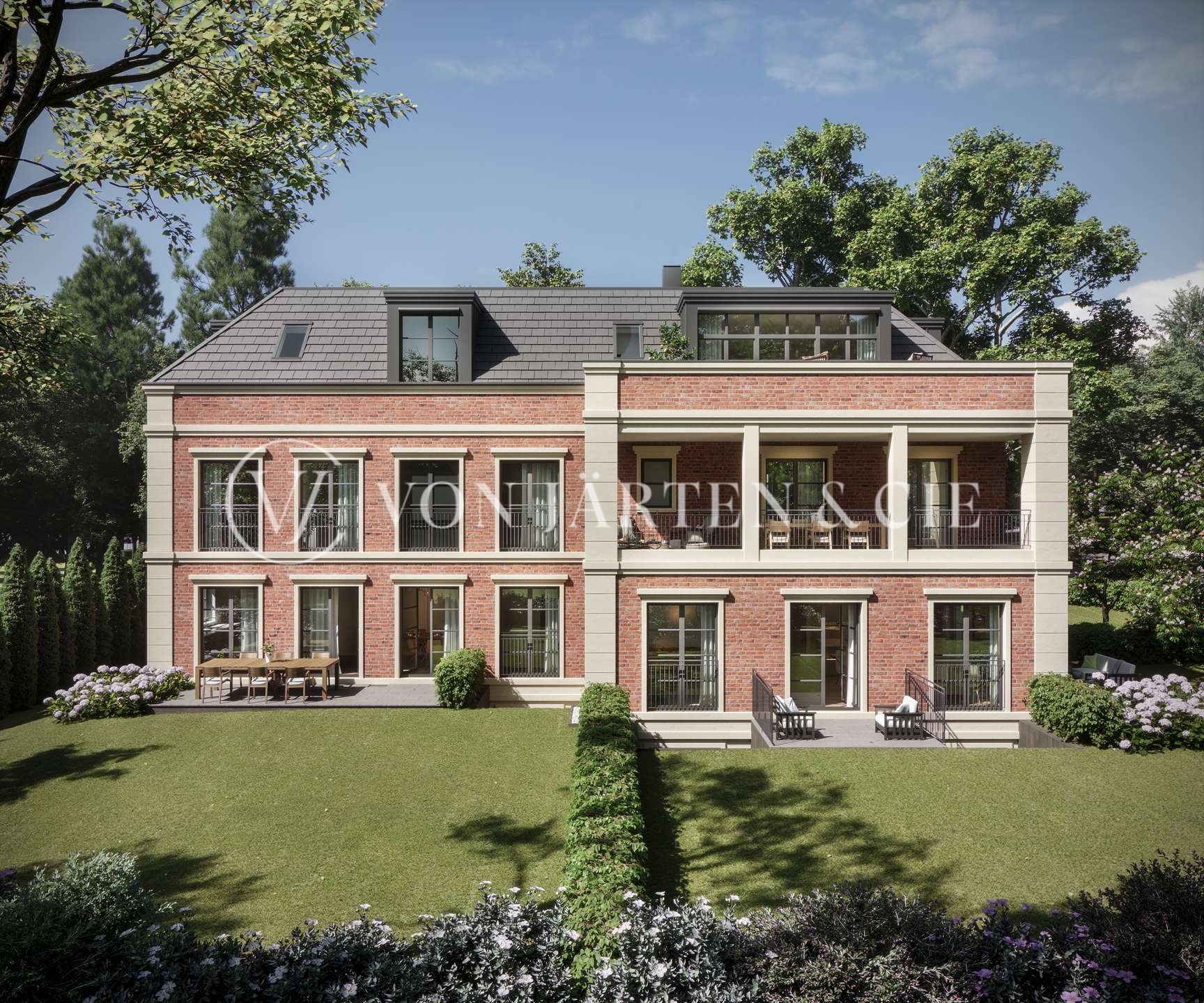 Visualisierung Garten