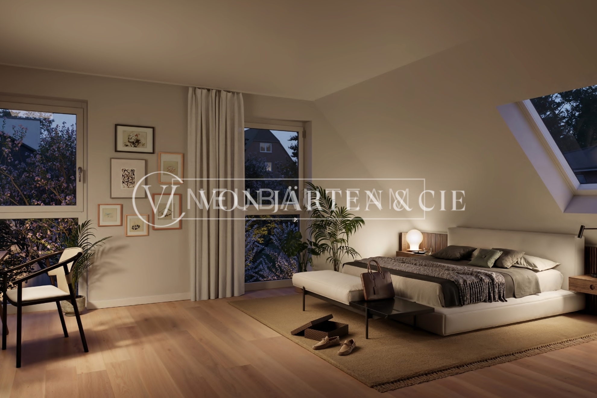 Visualisierung Schlafzimmer