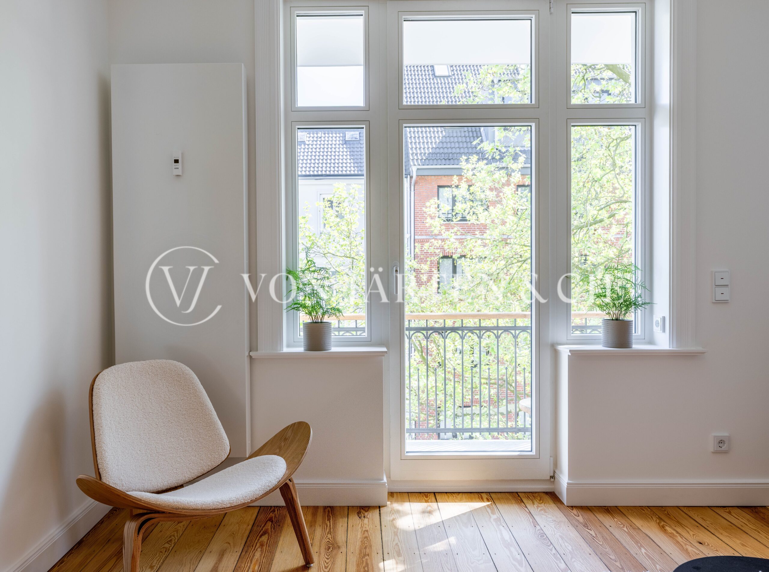 Musterwohnung/Balkonblich