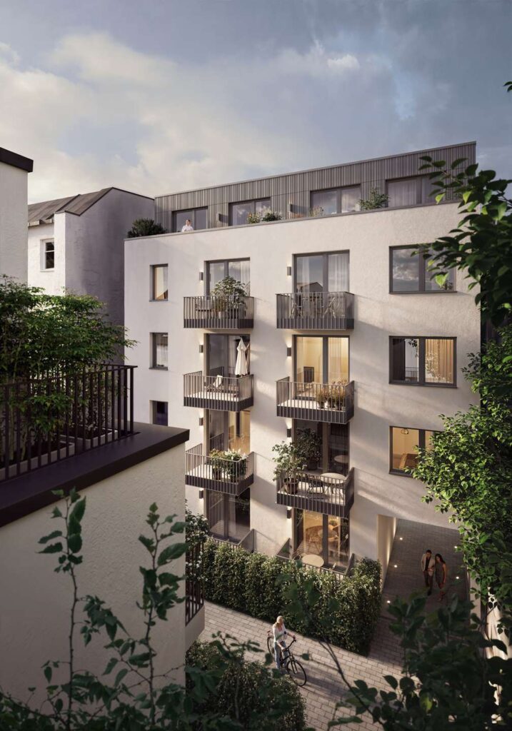 Visualisierung Rückfassade