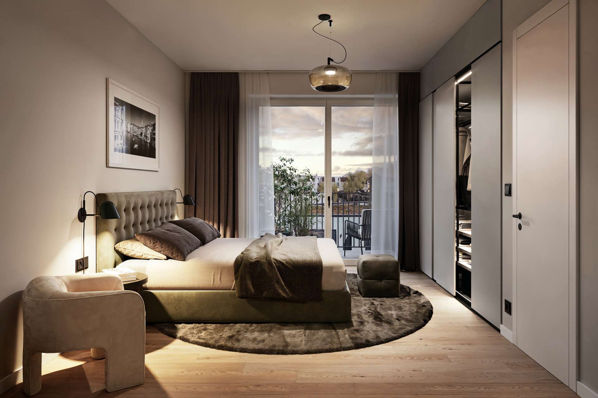 Visualisierung Schlafbereich