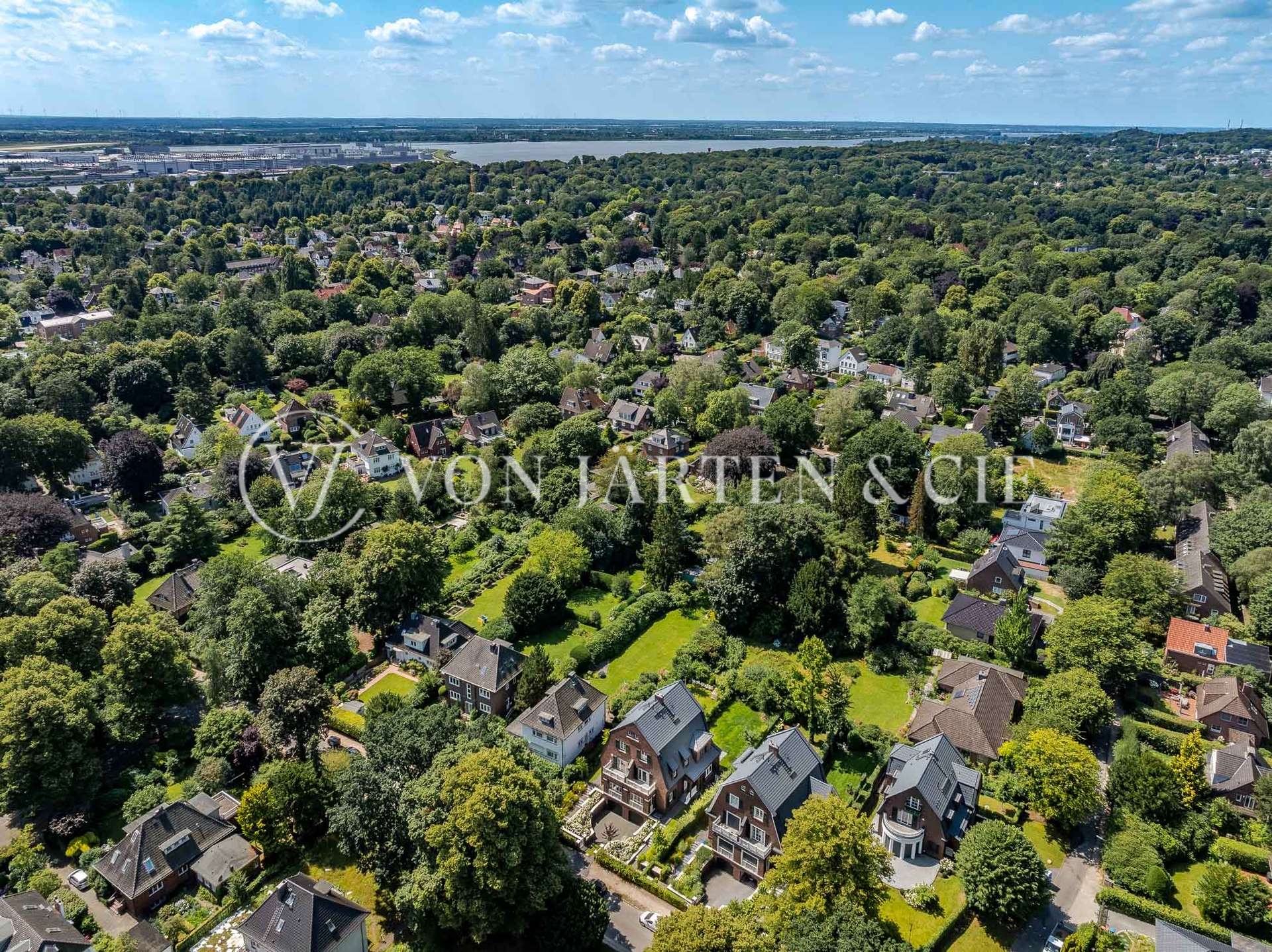 Drohnen-Luftaufnahme des Objektes