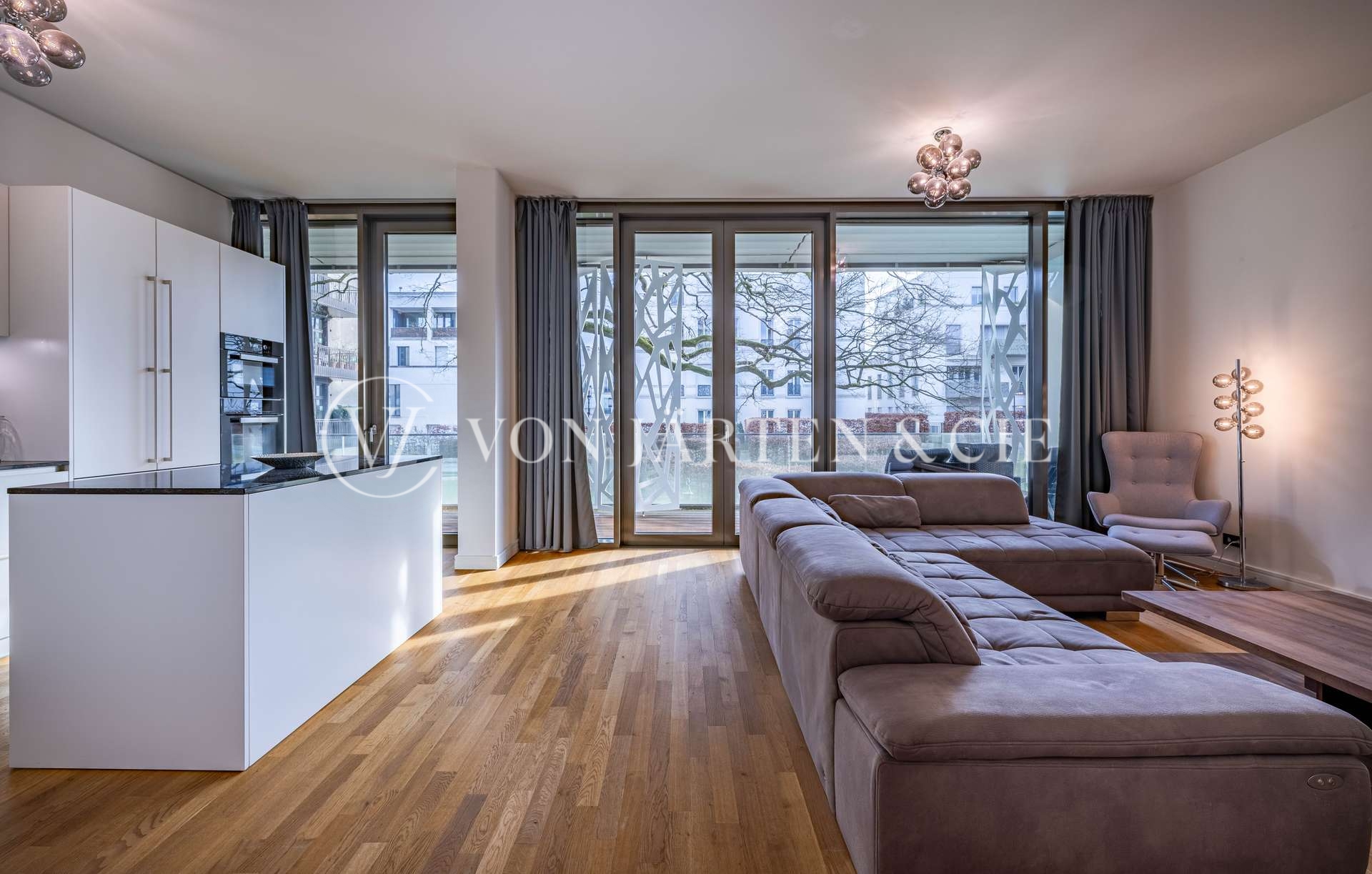 Wohnbereich mit offener Küche