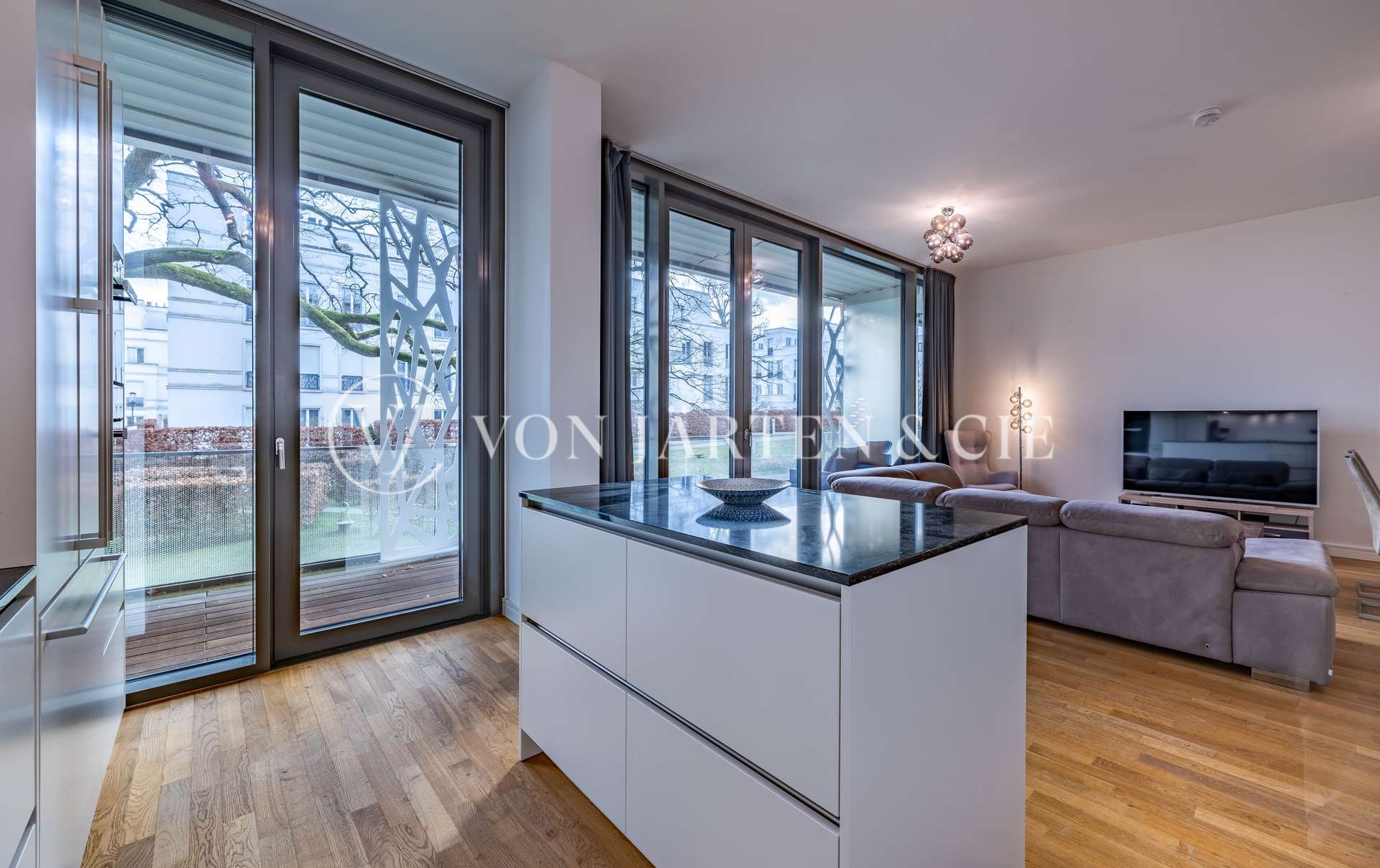 Blick in den Wohnbereich