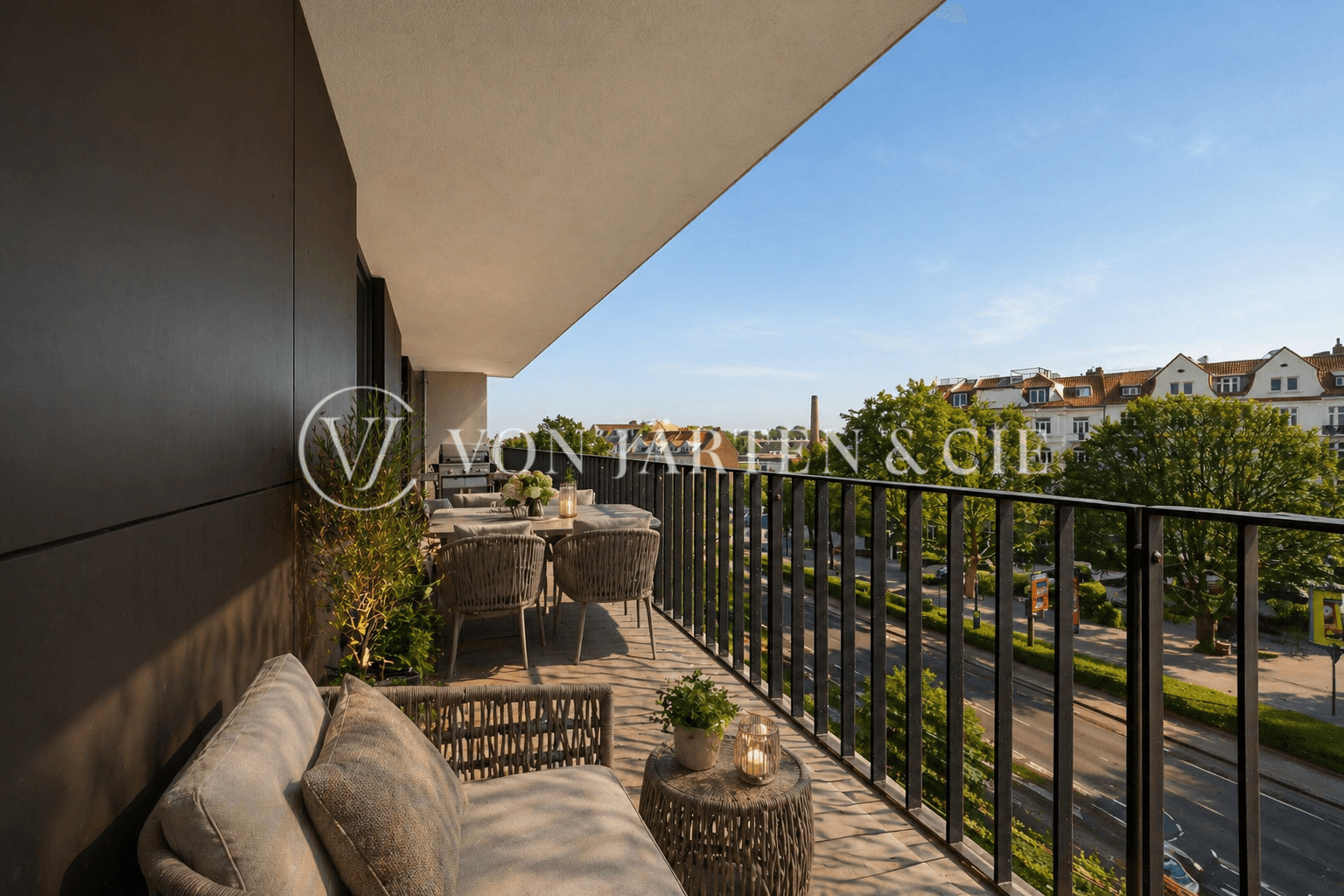 Visualisierung Balkon