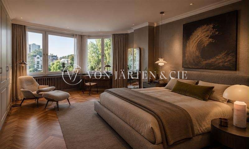 Visualisierung Schlafzimmer - KI generiert