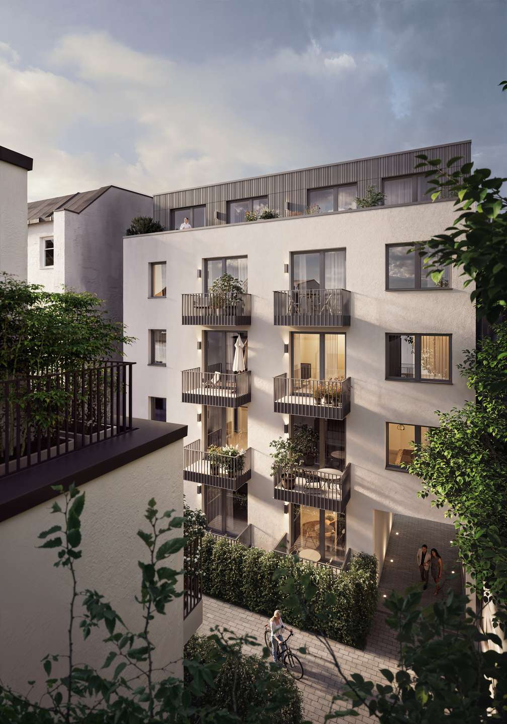 Visualisierung Rückfassade