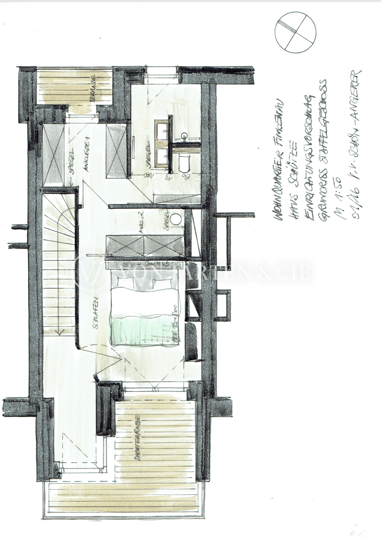 Grundriss Dachgeschoss